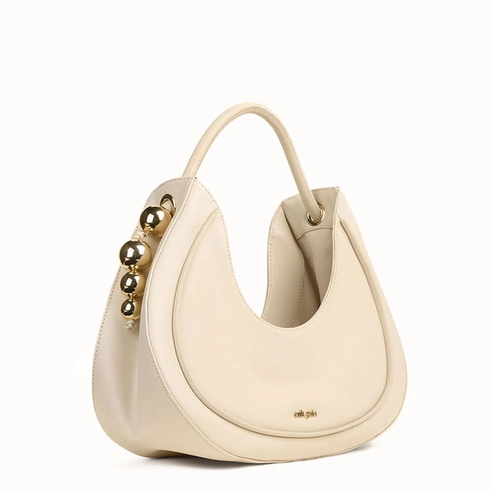 Chic Cream Handbag